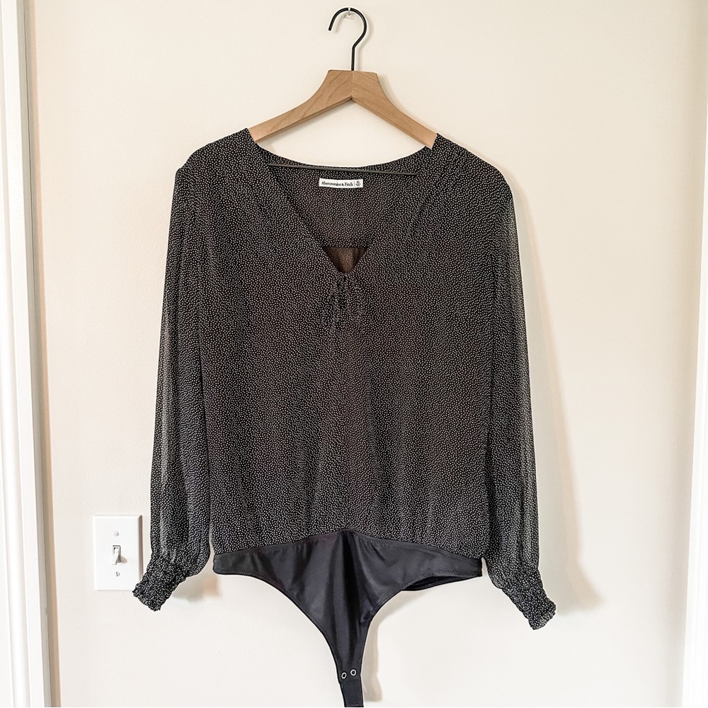 ABERCROMBIE POLKA DOT BODY SUIT!